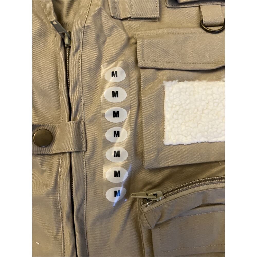 Magellan Sportswear Fly Fishing Vest Khaki Medium NWT - Picture 3 of 5